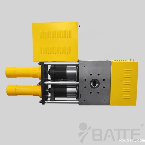 双柱双工位液压换网器