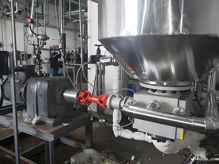 化工流程用反应釜熔体齿轮泵